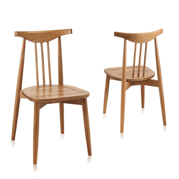 체어몰 CMH-스틱 오크원목 의자- 인테리어 디자인 목재 원목 가죽 페브릭 의자,스틱 오크원목 의자