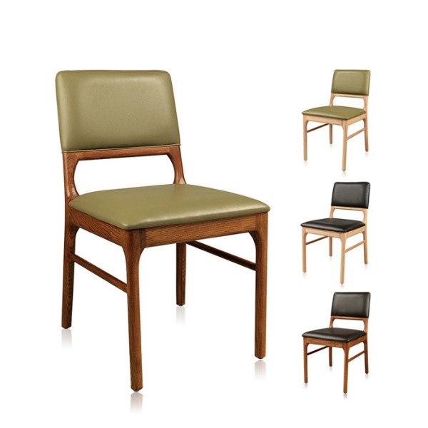 체어몰 CMH-암므 원목 의자- 인테리어 디자인 목재 원목 가죽 페브릭 의자,암므 원목 의자