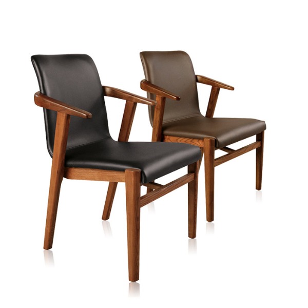체어몰 CMH-레노 원목 의자- 인테리어 디자인 목재 원목 가죽 페브릭 의자,레노 원목 의자