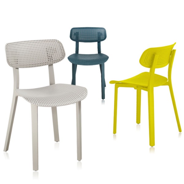 체어몰 CMH-도트 플라스틱 의자- 인테리어 디자인 사출 플라스틱 철재 의자,도트 플라스틱 의자