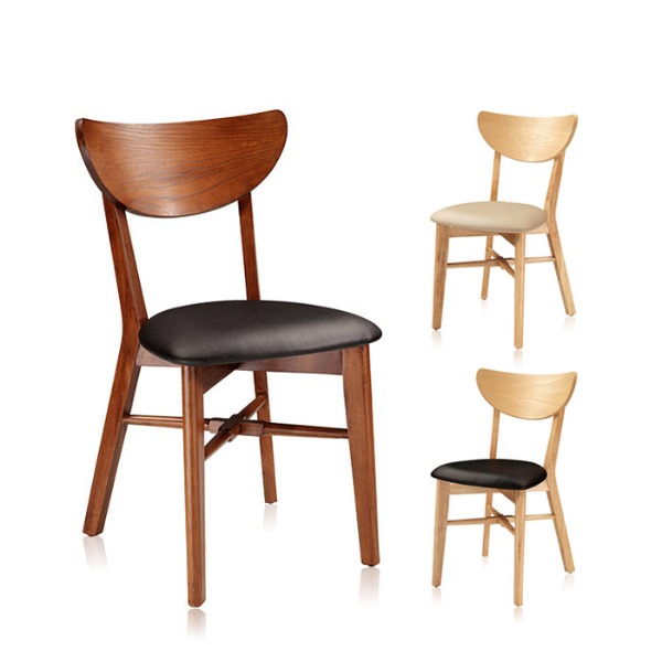 체어몰 CMH-루나 인조가죽 의자- 인테리어 디자인 목재 원목 가죽 페브릭 의자,루나 인조가죽 의자