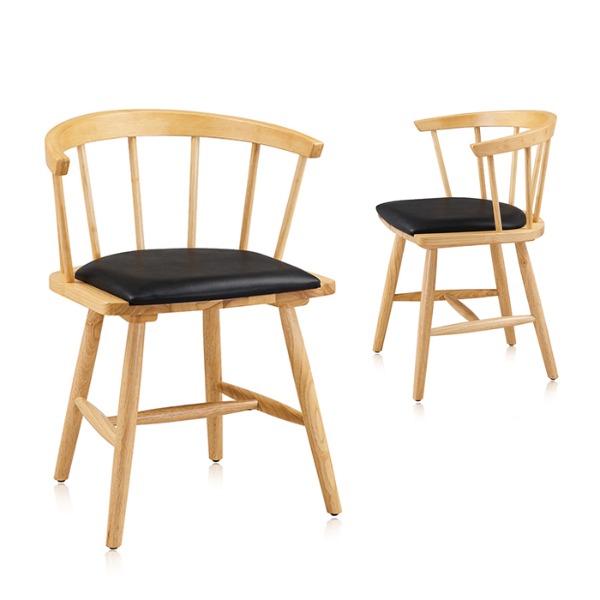 체어몰 CMH-필로스 원목 의자 - 인테리어 디자인 알미늄 철재 목재 라탄 의자,필로스 원목 의자