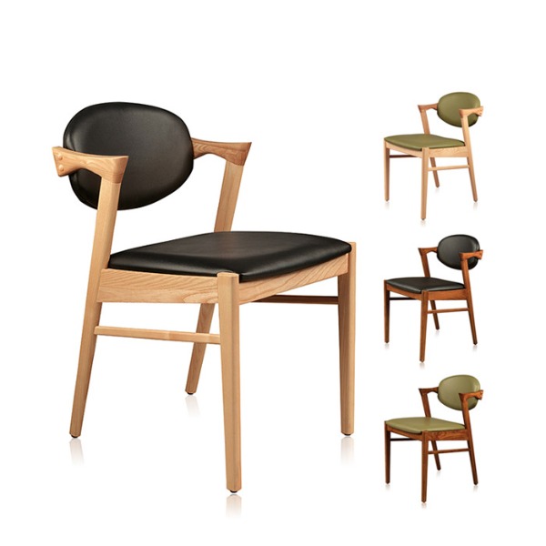 체어몰 CMH-또레 원목 의자- 인테리어 디자인 목재 원목 가죽 페브릭 의자,또레 원목 의자