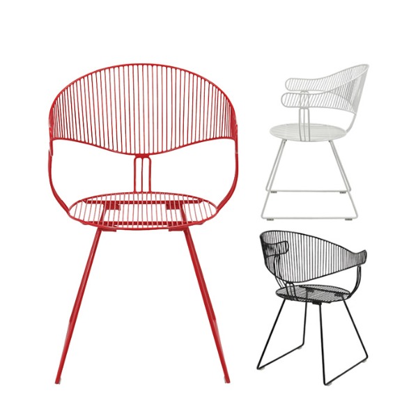 체어몰 CMH-제바 철재의자- 인테리어 디자인 알미늄 철재 목재 라탄 의자,제바 철재의자