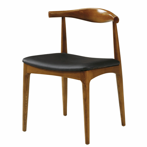 [체어몰]CMGR-COW 체어- 인테리어의자, 목재의자, 디자인의자,무늬목의자, 식탁의자 업소의자