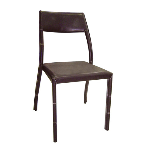 CMD-ch694(가죽) - 인테리어의자, 목재의자, 디자인의자,무늬목의자 식탁의자