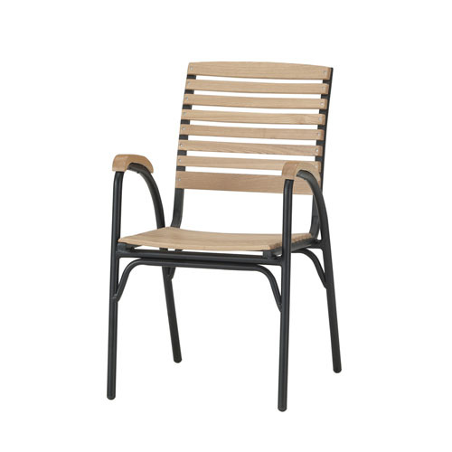 CMD-ch 011 (오크)- 야외용 의자,알미늄의자, 팬션의자,파라솔의자