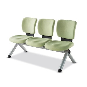 체어몰 CMK 토토A형 3인 등유 장의자 - 병원용 대기용 로비 휴게실 대기실 의자,삼각신타공등무