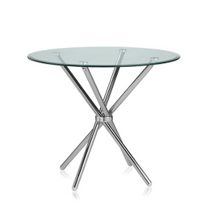 체어몰 CMH-스타 강화유리 원형테이블- 인테리어 디자인 원목 식당용 알미늄 철재 유리 마블 대리석 골드프레임 식탁 테이블 탁자,스타 강화유리 원형테이블