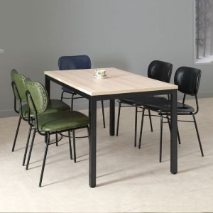 체어몰 CMH-내추럴,월넛 LPM 사각테이블(25T) - 인테리어 디자인 원목 식당용 식탁 테이블 탁자,내추럴,월넛 LPM 사각테이블(25T)
