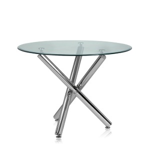 체어몰 CMH-벅스 강화유리 원형테이블- 인테리어 디자인 원목 식당용 알미늄 철재 유리 마블 대리석 골드프레임 식탁 테이블 탁자,벅스 강화유리 원형테이블