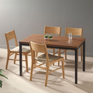 체어몰 CMH-멀바우A,B LPM 사각식탁(25T)   - 인테리어 디자인 원목 식당용 식탁 테이블 탁자,멀바우A,B LPM 사각식탁(25T)일반형