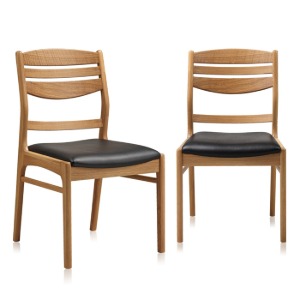 체어몰 CMH-올리아 오크 원목 의자(가로대형) - 인테리어 디자인 목재 원목 가죽 페브릭 의자,올리아 오크 원목 의자(가로대형) 