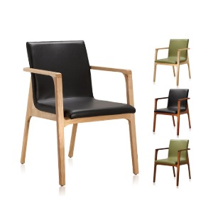 체어몰 CMH-레토 원목 의자- 인테리어 디자인 목재 원목 가죽 페브릭 의자,레토 원목 의자