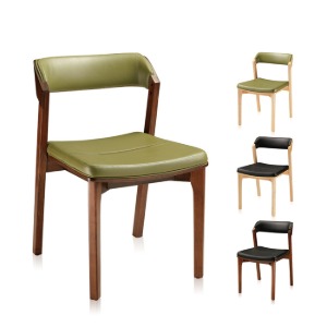 체어몰 CMH-샤르망 원목 의자- 인테리어 디자인 목재 원목 가죽 페브릭 의자,샤르망 원목 의자