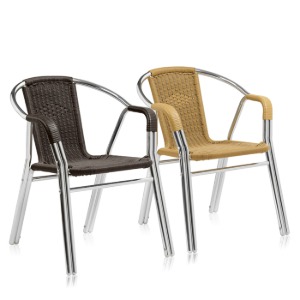 체어몰 CMH-브레드 더블라인 라탄 의자- 인테리어 디자인 알미늄 철재 목재 라탄 야외용 의자 아웃도어,브레드 더블라인 라탄 의자