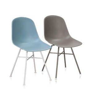 체어몰 CMH-그라지아 플라스틱 철재 의자- 인테리어 디자인 사출 플라스틱 철재 의자,그라지아 플라스틱 철재 의자