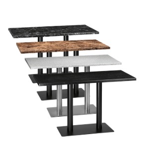 체어몰 CMH-천연대리석 1200 사각테이블 조합형 - 인테리어 디자인 원목 식당용 알미늄 철재 유리 마블 대리석 골드프레임 식탁 테이블 탁자 천연대리석 1200 사각테이블 조합형