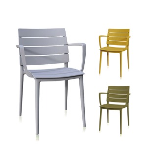 체어몰 CMH-두로 플라스틱 의자-팔걸이형- 인테리어 디자인 알미늄 철재 목재 라탄 의자,두로 플라스틱 의자-팔걸이형