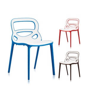 체어몰 CMH-둘리 플라스틱 의자- 인테리어 디자인 알미늄 철재 목재 라탄 의자,둘리 플라스틱 의자