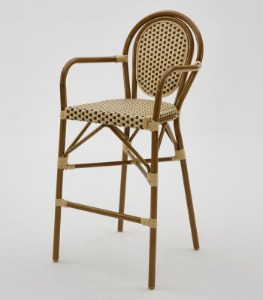 체어몰 CMGH-나나리빠 암체어- 인테리어 디자인 알미늄 철재 목재 등나무 라탄 의자,나폴리빠 암체어