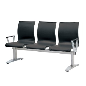 체어몰 CMK- 아리온 3인 등유/양팔 장의자 - 병원용 대기용 로비 휴게실 대기실 의자,아리온 3인등유