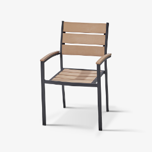 체어몰 CMGA-에코 수지목체어 - 인테리어 디자인 사출 빠텐 프라스틱 알미늄 철재 수지목 라탄 의자  에코 수지목체어