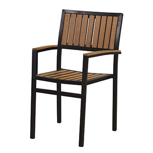 CMD-B017 - 야외용 의자,수지목의자, 팬션의자,파라솔의자